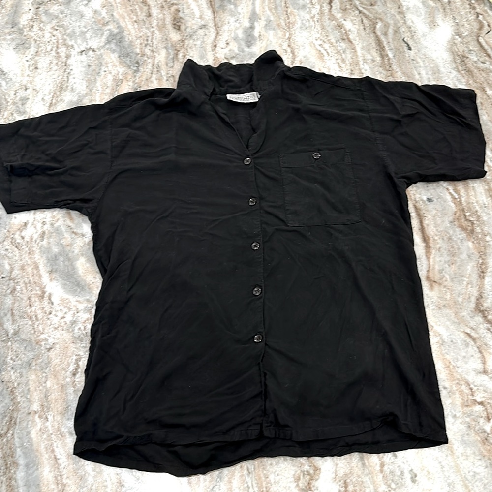 100% Rayon 90's Button Up
